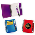 Hard Cover Spiral Notebook w/ Pen